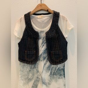 Mjuka Mini Denim Vest